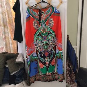 Forever 21 psychedelic skirt